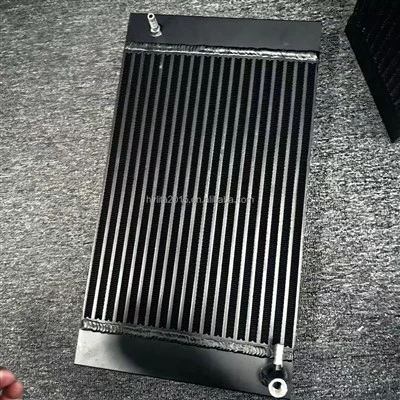 9.52mm Kondensor AC Dengan Tabung Tembaga Sirip Aluminium Gulungan .
