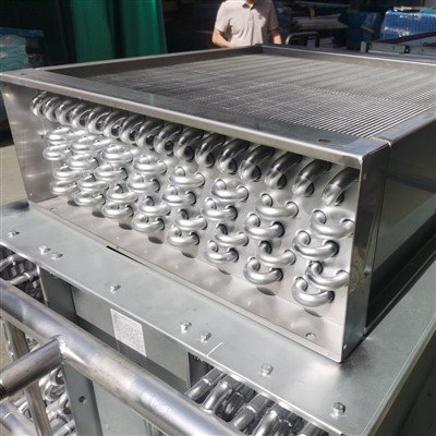 Tinggi-Efisiensi Finned Tabung Ie Keu Udara Penukar Suum Kipas Cairan Keu Udara Sistem Pompa Suum Untuk HVAC & Aplikasi Industri