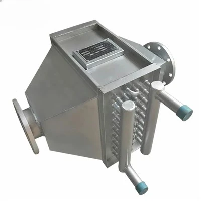 Industri Gas Knalpot Keu Udara Preheater Limbah Suum Unit Pemulihan Suum Baja Karbon Aluminium Tabung Bersirip Penukar Suum Untuk Dandang